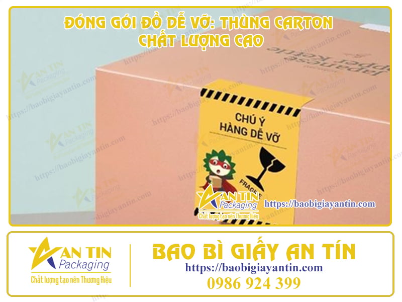 Sự Lựa Chọn Tuyệt Vời Trong Đóng Gói Đồ Dễ Vỡ: Thùng Carton Chất Lượng Cao