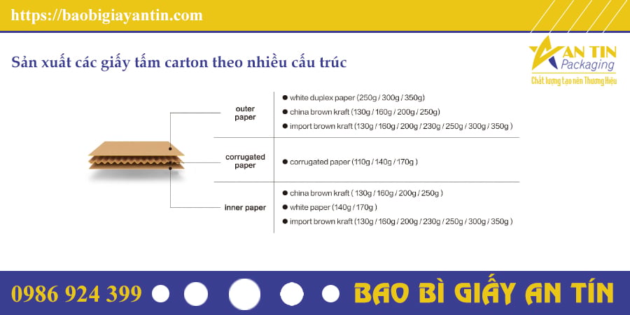 XƯỞNG SẢN XUẤT BAO BÌ GIẤY AN TÍN