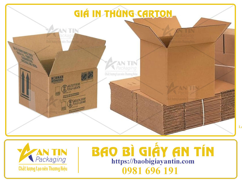 Bạn Cần Biết – Cách Tính Giá In Thùng Carton Chuẩn Nhất