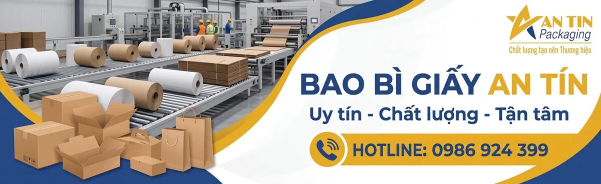 Bao Bì Giấy An Tín - Đơn vị in thùng carton theo yêu cầu uy tín