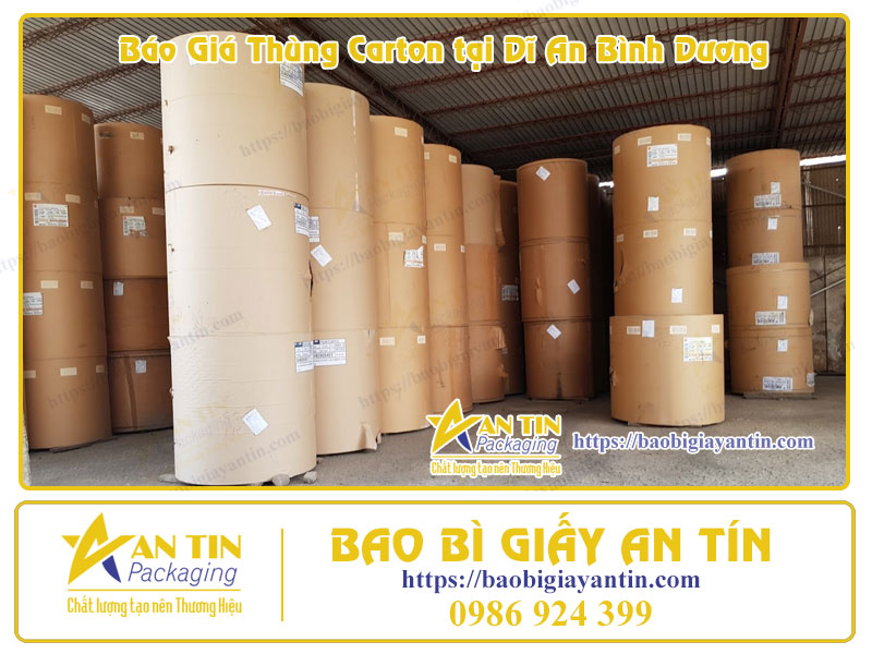 Báo Giá Thùng Carton tại Dĩ An Bình Dương