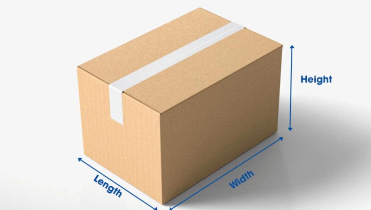 Cách tính giá thùng carton dựa theo diện tích giấy