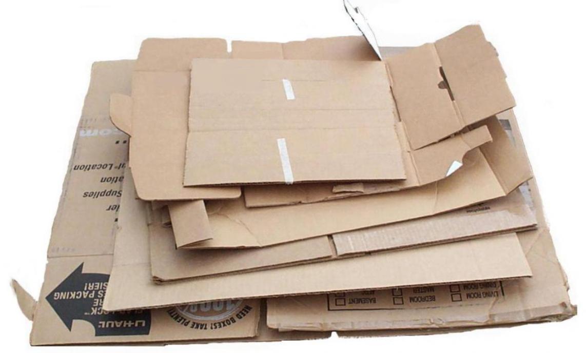 Tận dụng thùng carton cũ để tiết kiệm chi phí
