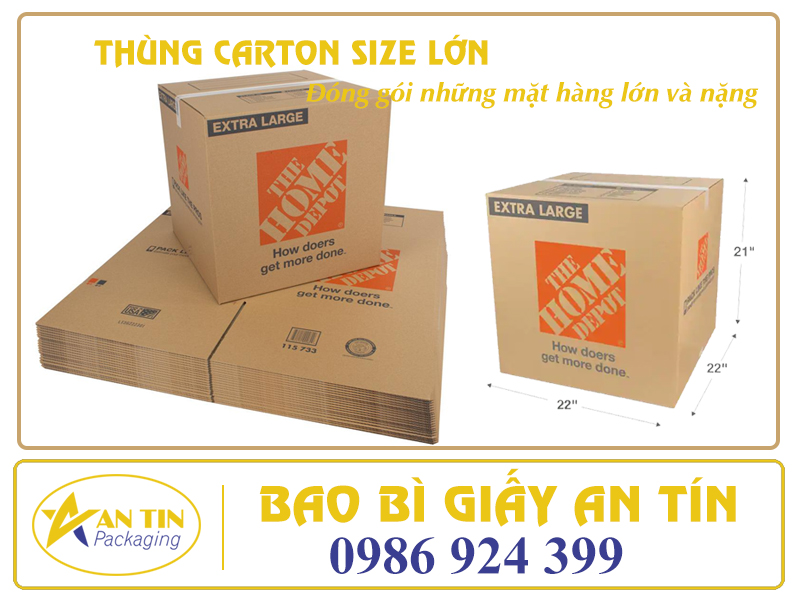 ĐẶC TRƯNG CỦA THÙNG CARTON LỚN LÀ GÌ KHÔNG ?