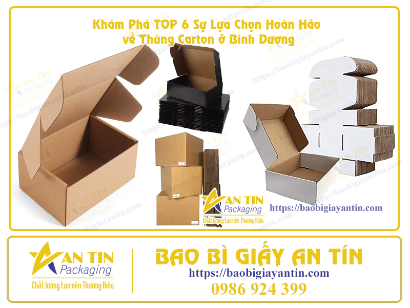 Địa chỉ mua hộp carton ở Bình Dương
