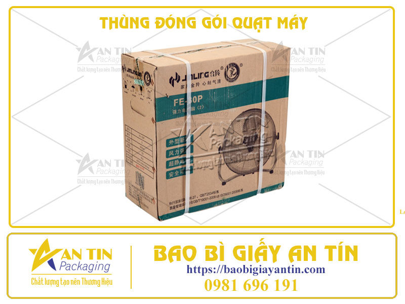 Dịch Vụ Sản Xuất Và In Ấn Thùng Đóng Gói Quạt Máy - Uy Tín Và Chất Lượng