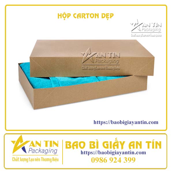 Hộp carton dẹp