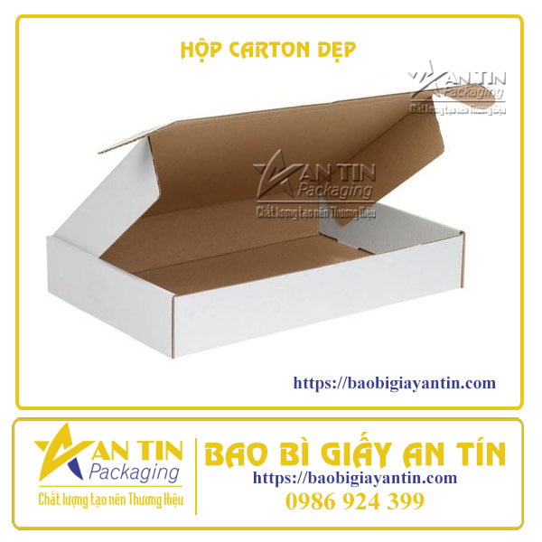 Hộp carton dẹp