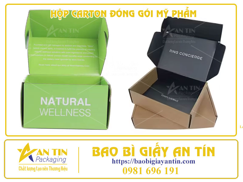 Chất liệu giấy chắc chắn, khả năng chịu lực tốt