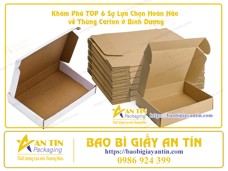 Hộp carton tại Bình Dương