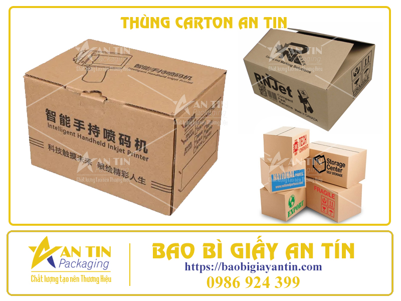 In Phun Thùng Carton – Giải Pháp Tối Ưu Cho Bao Bì Hiện Đại