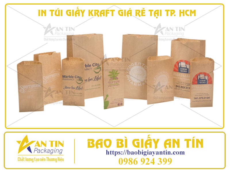 In Túi Giấy Kraft Giá Rẻ Nhưng Không Kém Phần Chất Lượng Tại Hcm