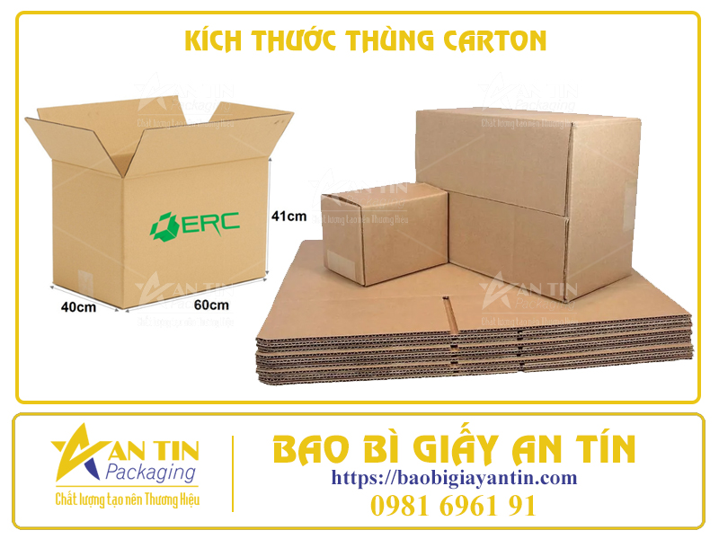 KÍCH THƯỚC THÙNG CARTON HƯỚNG DẪN XÁC ĐỊNH KÍCH THƯỚC PHÙ HỢP