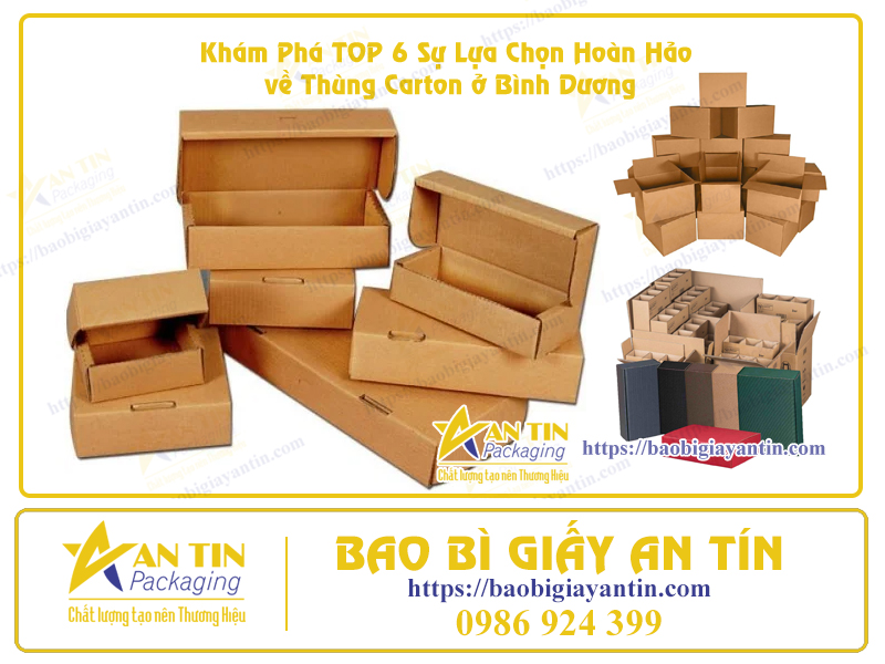 Mua thùng carton ở Bình Dương