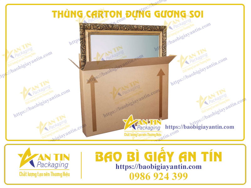 SỰ LỰA CHỌN TỐI ƯU CHO GƯƠNG SOI: THÙNG CARTON AN TOÀN VÀ CHUYÊN NGHIỆP