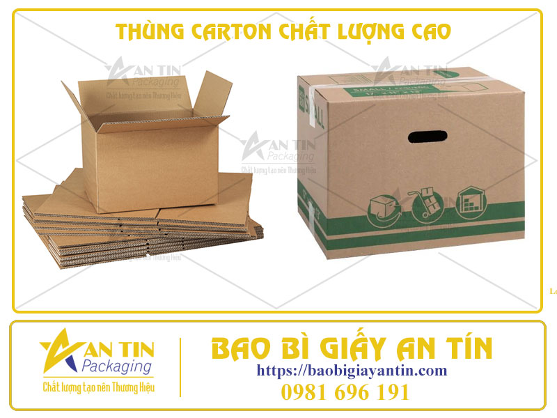 Thùng Carton Chất Lượng Cao, Giá Tốt  Giải Pháp Đóng Gói Thông Minh