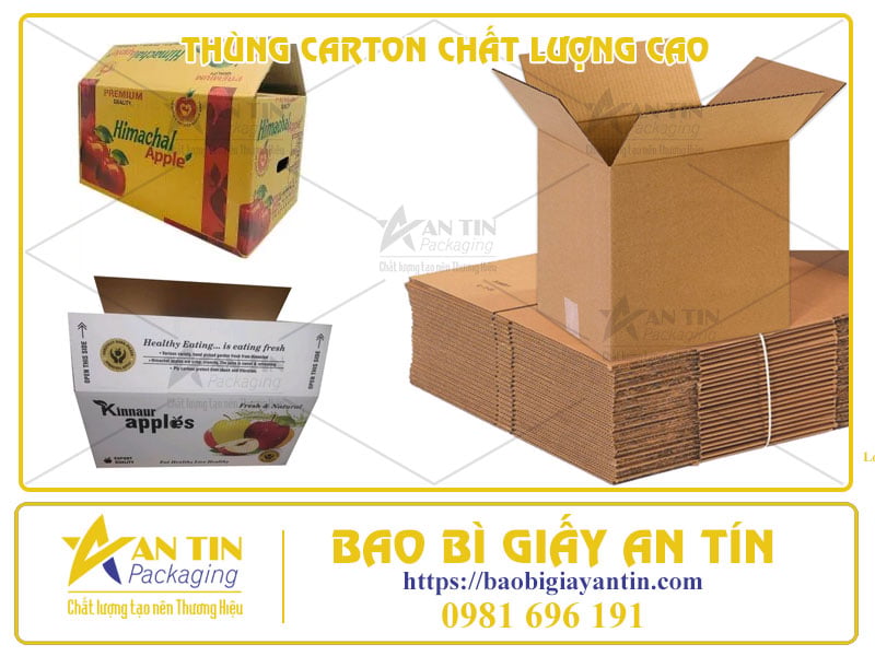 Thùng Carton Chất Lượng Cao, Giá Tốt  Giải Pháp Đóng Gói Thông Minh