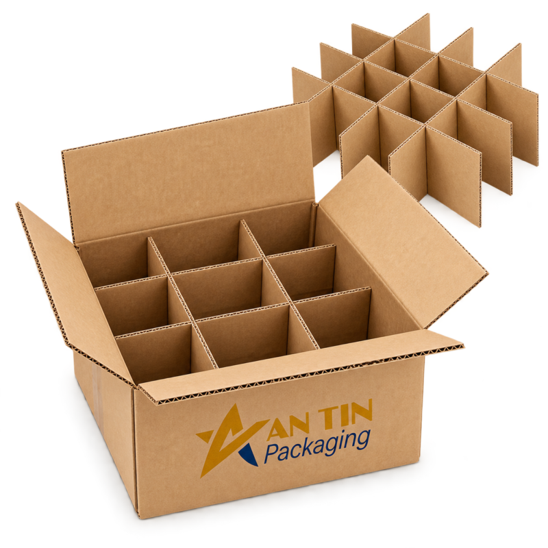 THÙNG CARTON CÓ VÁCH NGĂN