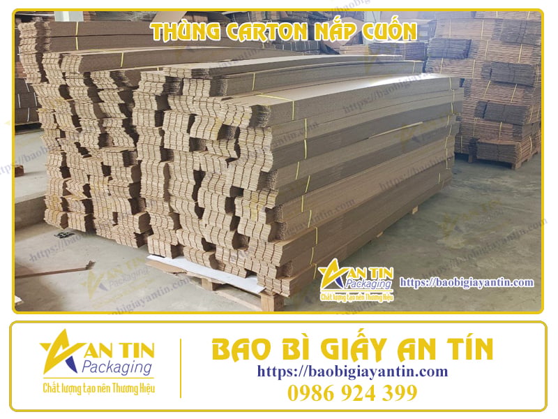 THÙNG CARTON NẮP CUỐN – SỰ LỰA CHỌN HÀNG ĐẦU ĐÓNG GÓI GỖ NỘI THẤT