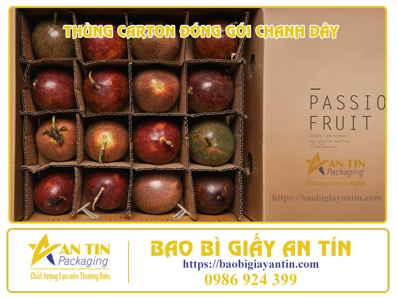 Thùng carton đóng gói chanh dây