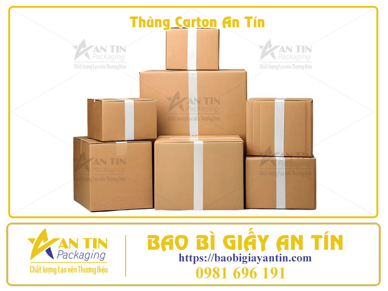 Thùng Carton Đóng Gói Hàng Hóa Giải Pháp Tối Ưu Từ A-Z Cùng Bao Bì Giấy An Tín