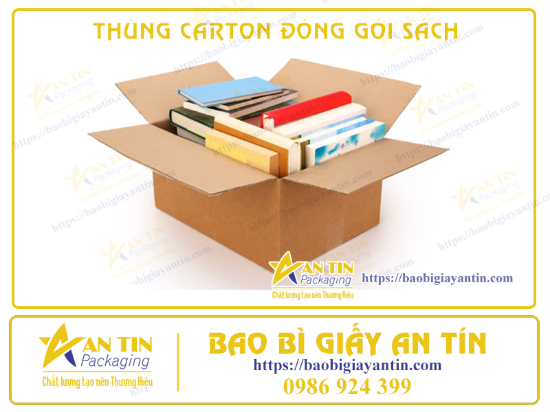 Thùng Carton Đóng Gói Sách Theo Yêu Cầu - Nâng Niu Trọn Vẹn Từng Con Chữ