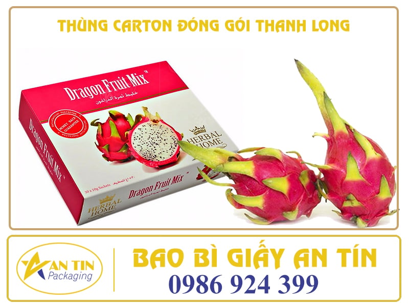 MÁCH NƯỚC GIÚP BẠN CHỌN THÙNG CARTON ĐÓNG GÓI THANH LONG
