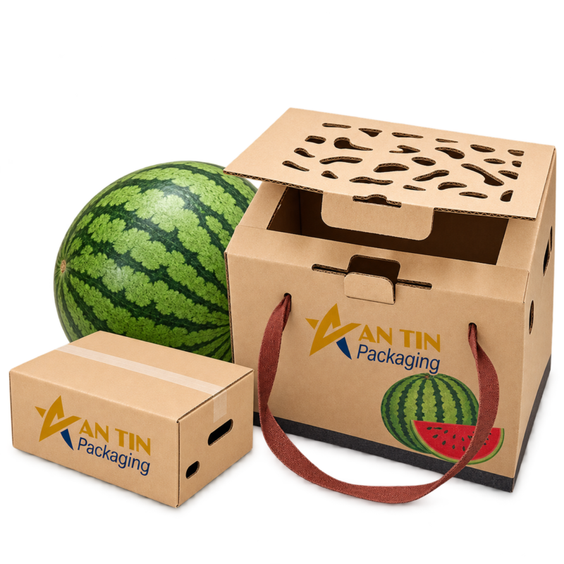 THÙNG CARTON ĐÓNG GÓI DƯA HẤU