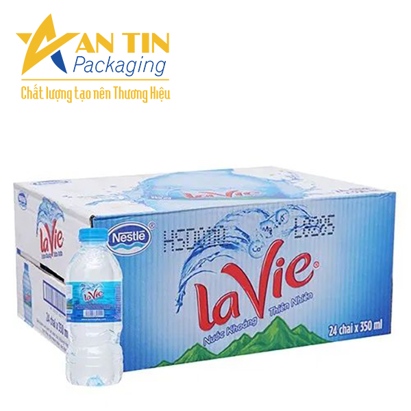 Báo giá thùng carton đựng nước đóng chai ? Chọn thùng carton đựng nước suối như thế nào ?