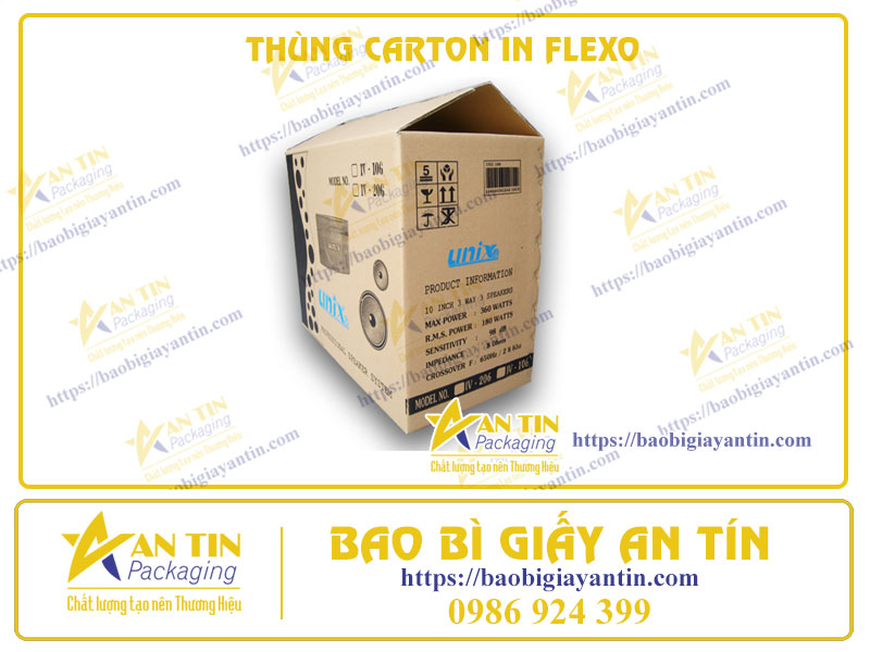 Thùng Carton In Flexo: Lựa Chọn Chuyên Nghiệp Và Tiết Kiệm Chi Phí Từ Bao Bì An Tín