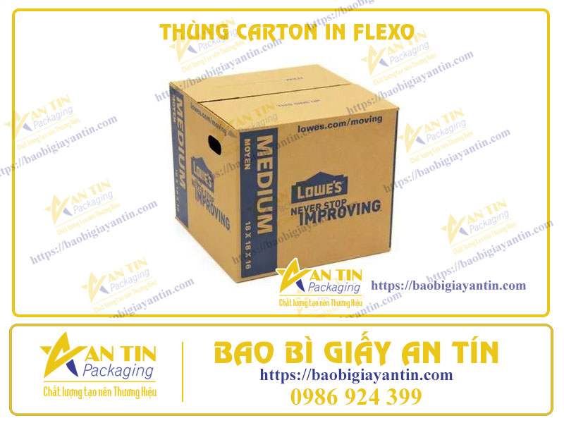 Thùng Carton In Flexo: Lựa Chọn Chuyên Nghiệp Và Tiết Kiệm Chi Phí Từ Bao Bì An Tín