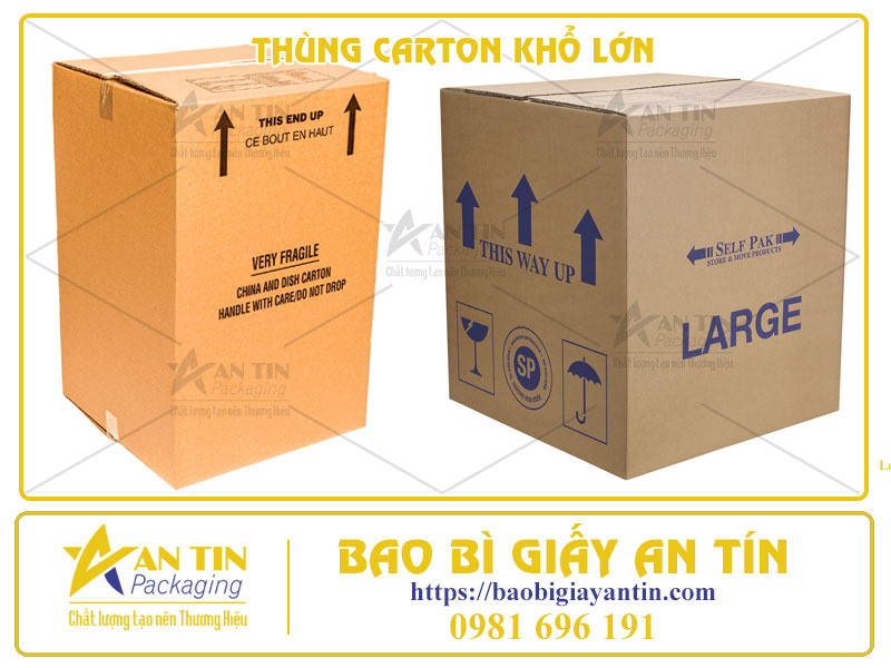 Thùng Carton Khổ Lớn – Giải Pháp Đóng Gói Hoàn Hảo Cho Doanh Nghiệp Của Bạn!