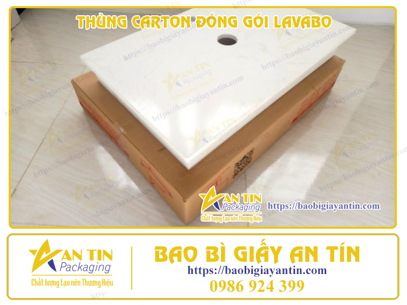 Thùng Carton Lavabo Chuyên Dụng  Giúp Tối Ưu Hóa Quy Trình Đóng Gói - Vận Chuyển