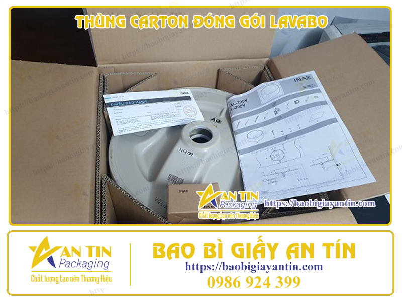 Thùng Carton Lavabo Chuyên Dụng  Giúp Tối Ưu Hóa Quy Trình Đóng Gói - Vận Chuyển