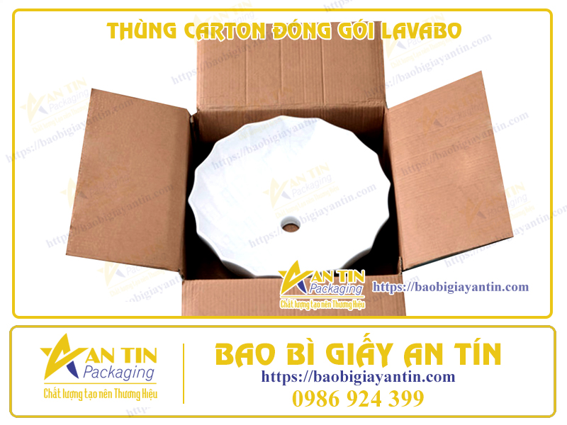 Thùng Carton Lavabo Chuyên Dụng  Giúp Tối Ưu Hóa Quy Trình Đóng Gói - Vận Chuyển