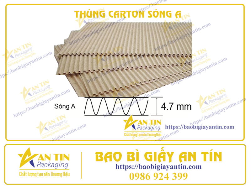 Thùng Carton Sóng A Chịu Lực Tốt - Chuyên Đóng Gói Hàng Nặng Và Xuất Khẩu
