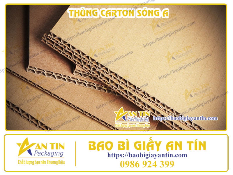 Thùng Carton Sóng A Chịu Lực Tốt - Chuyên Đóng Gói Hàng Nặng Và Xuất Khẩu