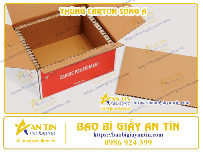 Thùng Carton Sóng A Chịu Lực Tốt - Chuyên Đóng Gói Hàng Nặng Và Xuất Khẩu