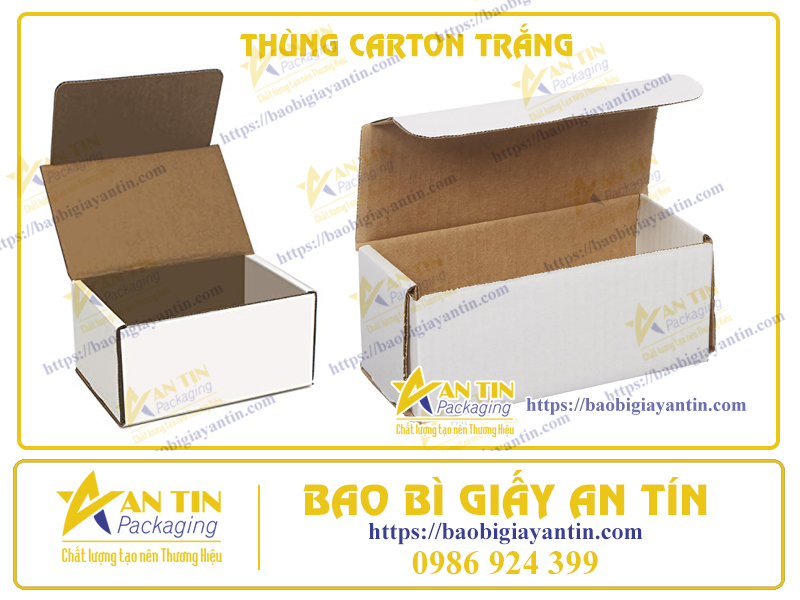 THÙNG CARTON TRẮNG – VEDETTE TRONG LÀNG BAO BÌ ĐÓNG GÓI