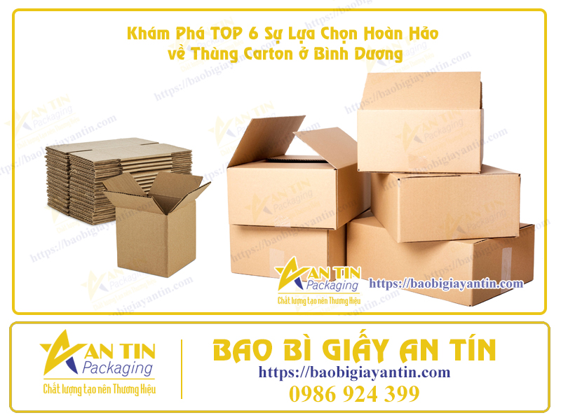 Thùng Hộp Carton tại Bình Dương