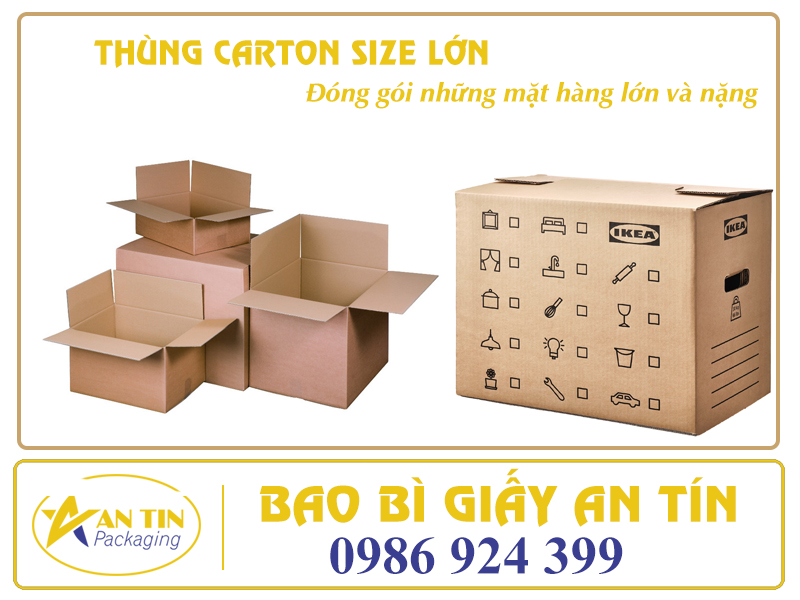 TOP NHỮNG MẪU THÙNG CARTON ĐÓNG HÀNG ĐẸP