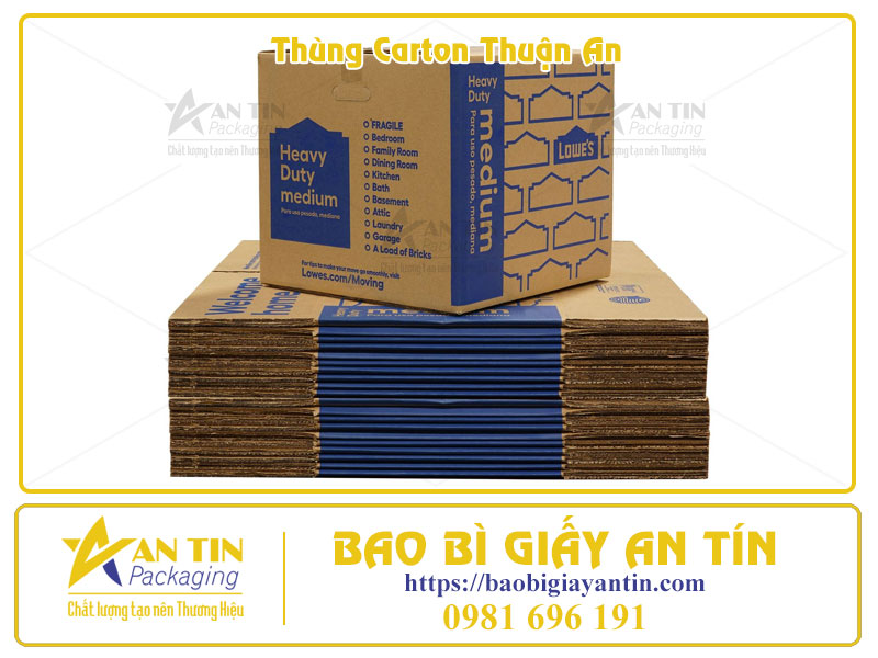 Xưởng làm thùng carton Thuận An Lựa chọn tối ưu cho mọi doanh nghiệp