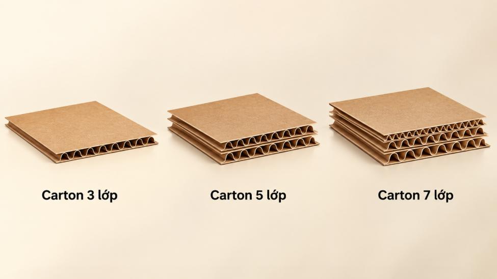 Thùng carton dược phẩm được sản xuất từ giấy carton, dùng để đóng gói và bảo vệ sản phẩm